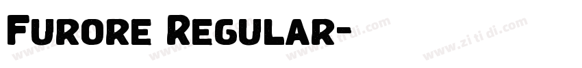 Furore Regular字体转换 Furore Regular字体转换